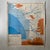 Vintage School Map of Atlantic and Mediterranean Coasts, 1950s For Sale - Image 6 of 9