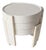 Vintage Stacking Tables with White Plastic, 1970s, Set of 3 For Sale