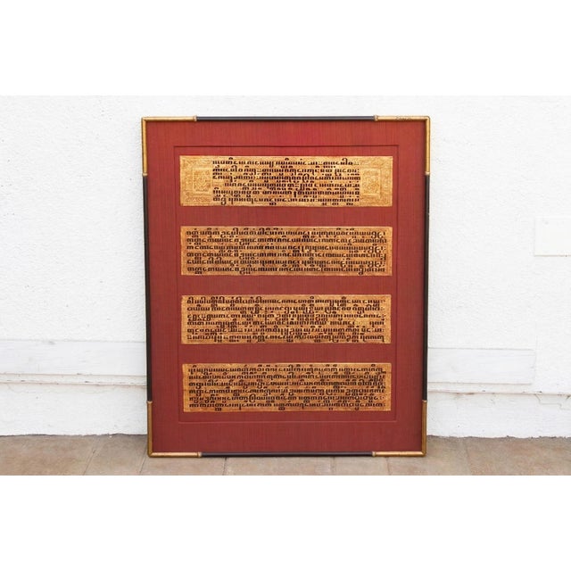 Red Imperial Sutra 19th Century Burmese Kammavaca For Sale - Image 8 of 8