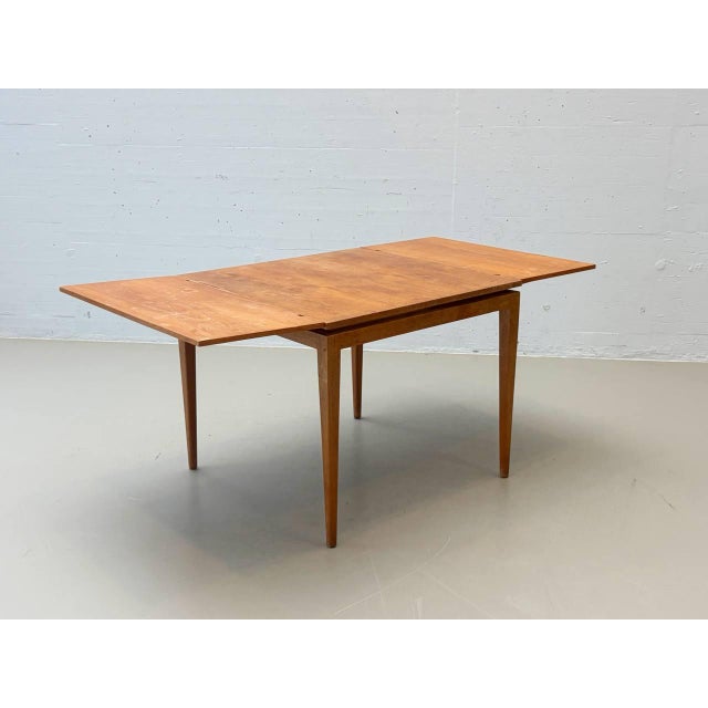Mid-Century Modern Danish Style Extendable Table For Sale - Image 5 of 17
