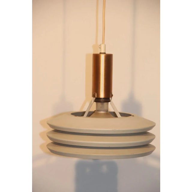 Mid-Century Modern Minimalist Danish Ceiling Lamps from En Voss Belysning, 1950s, Set of 2 For Sale - Image 3 of 15