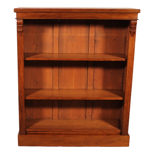 Open Bookcase in Walnut, 19th Century For Sale