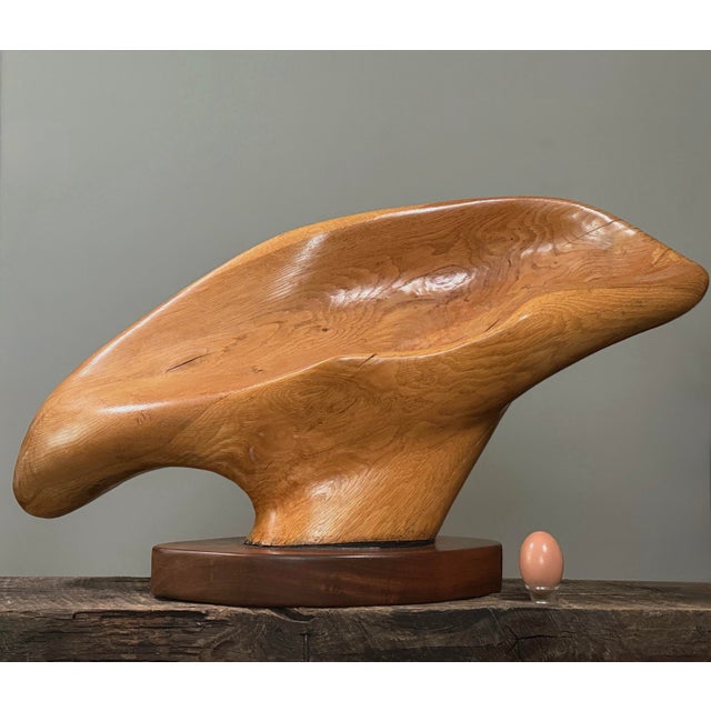 Title: Untitled Abstract Biomorphic Sculpture Artist/Maker: Unknown (unsigned) Date: Vintage, mid-to-late 20th century...