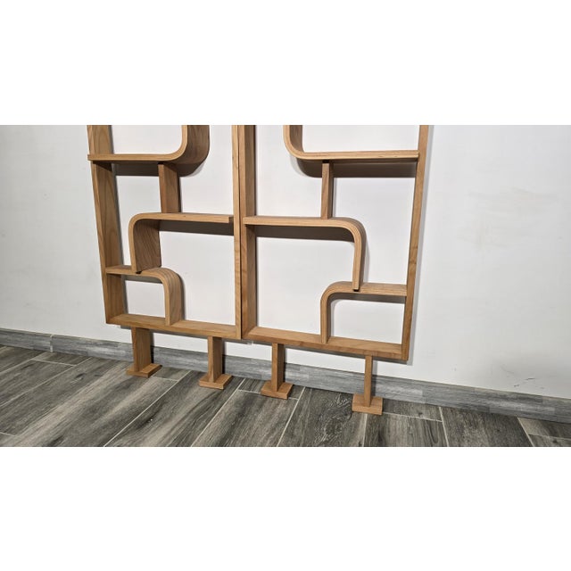 1950s Room Dividers by Ludvik Volak for Drevopodnik Holesov, 1950s, Set of 2 For Sale - Image 5 of 15