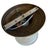 Rare Vintage Holophane Flushmount Ceiling Light Fixture For Sale - Image 9 of 12