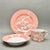 This elegant 18-piece vintage porcelain set by Fitz and Floyd features the striking MCMLXXVI (1976) “Plum Blossom” pattern...