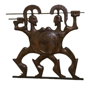 Mid-Century Modern Frederic Weinberg Sculpture Roman Gladiator