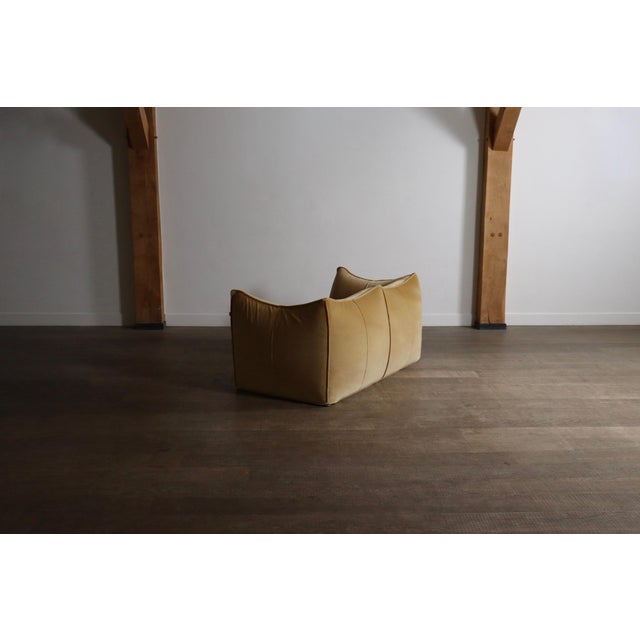 Le Bambole Sofa in Buffalo Leather by Mario Bellini for B&B Italia, 1970s For Sale - Image 10 of 17