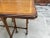 Mid-Century Modern Henredon Furniture Inlaid Walnut Gateleg Side Table For Sale - Image 9 of 12