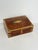 Vintage Mid-20th Century Brass Inlaid Wooden Rectangular Decorative Box For Sale - Image 4 of 7