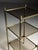 Tiered Metal Side Table For Sale - Image 4 of 17