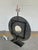 Industrial Arteriors Carved Slate Ring Lamp. For Sale - Image 3 of 4