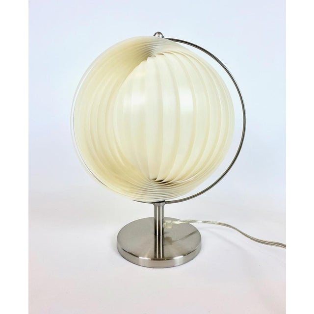 Verner Panton Space Age Moon Table Lamp by Verner Panton for Danalight, 1990s For Sale - Image 4 of 12