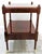 1980s Bombay Regency Style Cherry Finish Two Tier Side End Table For Sale - Image 9 of 13