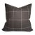 Bancroft Wool Pillow Cover in Brown, 20x20 Pillow For Sale
