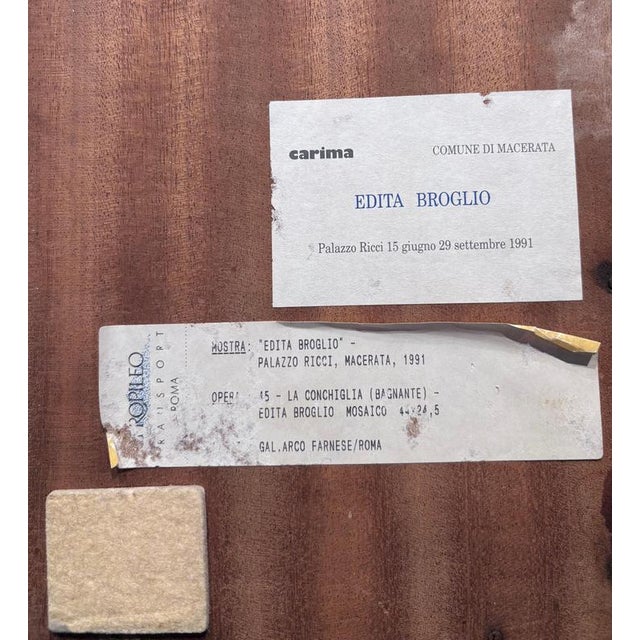 Edita Broglio, The Shell-Bather Mosaic, 1945 For Sale - Image 11 of 16