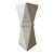 1980s Postmodern Faceted Plaster Pedestal or Sculpture Stand For Sale