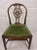 Wood 19th Century Hepplewhite Round Back Desk Chair Mahogany For Sale - Image 7 of 7