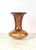 Mid-Century Modern Cohn-Stone Studios Signed Art Glass "Tortoise Shell" Vase - 8" c.2000 For Sale - Image 3 of 10