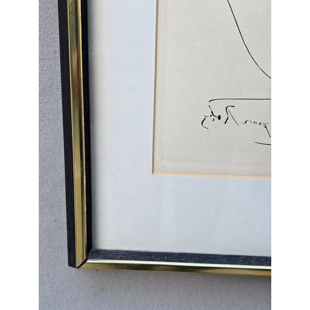 Abstract Expressionism Mid 20th Century Pablo Picasso Authorized Etching of "Poor Robie" For Sale - Image 3 of 6