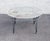 Gray Salterini Mid Century Modern 'Radar' Round Iron Outdoor Coffee Table For Sale - Image 8 of 18