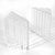 1970s John Mascheroni Lucite Table Bases For Sale - Image 5 of 8
