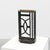 Art Deco Metal Umbrella Stand with Geometric Openwork and Brass Rim, Belgium, 1920s For Sale - Image 16 of 16