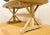 Contemporary Organic Modern Antique White Wood Dining Table For Sale - Image 3 of 6