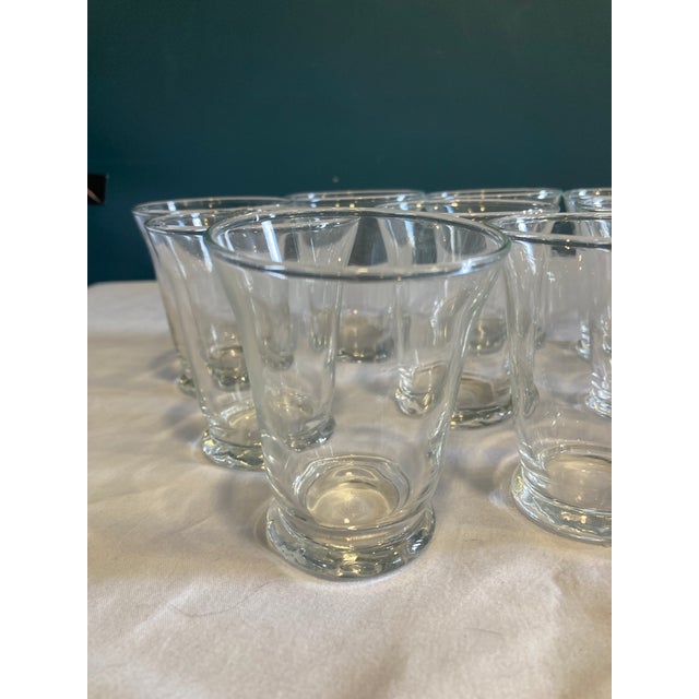 Mid-Century Modern Vintage Anchor Hocking Juice Glasses – Set of 12 For Sale - Image 3 of 6