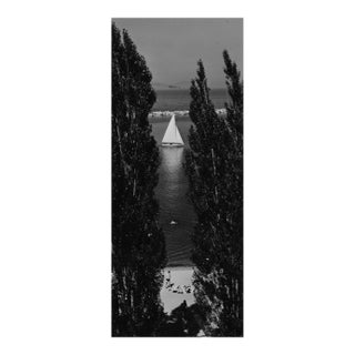 1938 Lake Michigan Sailboat Photograph For Sale