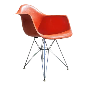 Mid-Century Modern Eames Dar Fiberglass Armchair