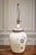Add timeless elegance to your home with this beautiful vintage Chinoiserie ginger jar table lamp. Featuring a classic...