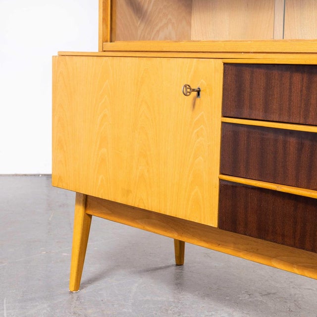 Czech 4-Door Birch Cabinet from Nabytek, 1960s For Sale - Image 13 of 17