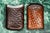 Refined English Antique Leather Sterling Silver Luxury Cigar Case For Sale - Image 9 of 9