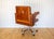 Vintage Executive Desk Chair Office in Tan Leather with Tilt Swivel Height Adjustable by Timothy Oulton for Halo For Sale - Image 13 of 18