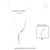 Luxurious 5.54 Carat Diamond Y-Drop Necklace in 14k White Gold 17 Inches For Sale - Image 10 of 14