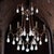Dennis and Leen Formations French Crystal Primitive Chandelier