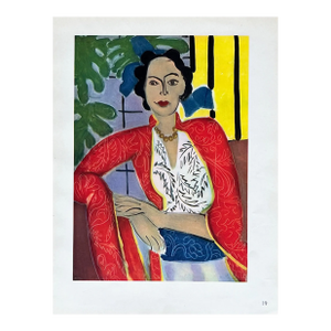 Henri Matisse Engraving 19 the Amber Necklace 1948