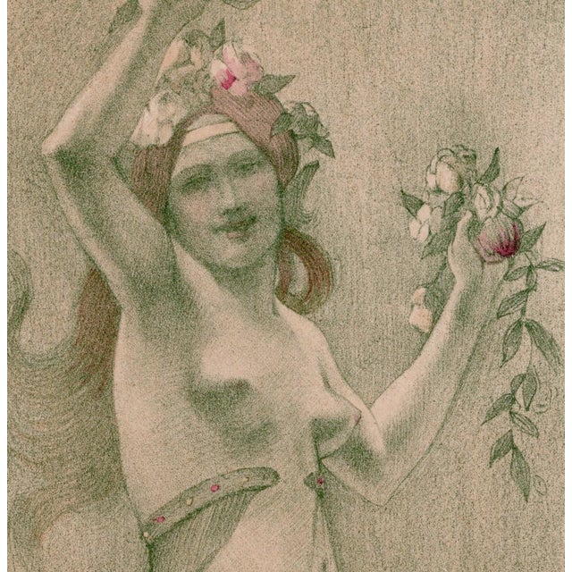 Armand Rassenfosse, Dance, 1897, Lithograph on Paper For Sale - Image 4 of 10