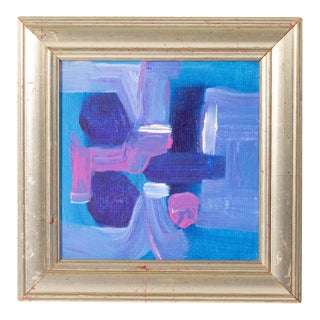 Abstract Acrylic on Board Painting by Vern Rader For Sale