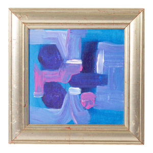 Abstract Acrylic on Board Painting by Vern Rader