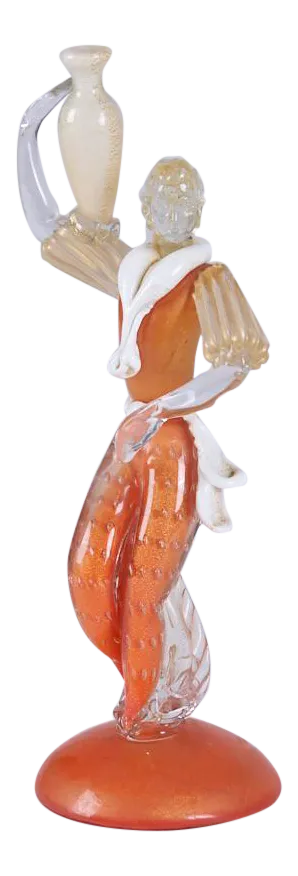 Vintage Mid Century Venetian Glass Figurine