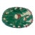 French Majolica Asparagus & Artichoke Barbotine Platter by Bavent, C. 1900 For Sale