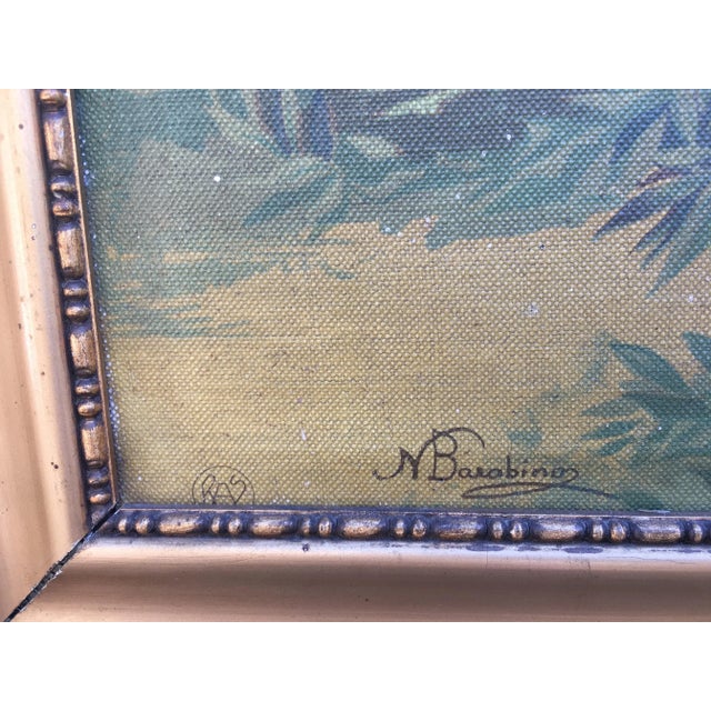 Wood Image Copy of Painting by N. Barobino For Sale - Image 7 of 16