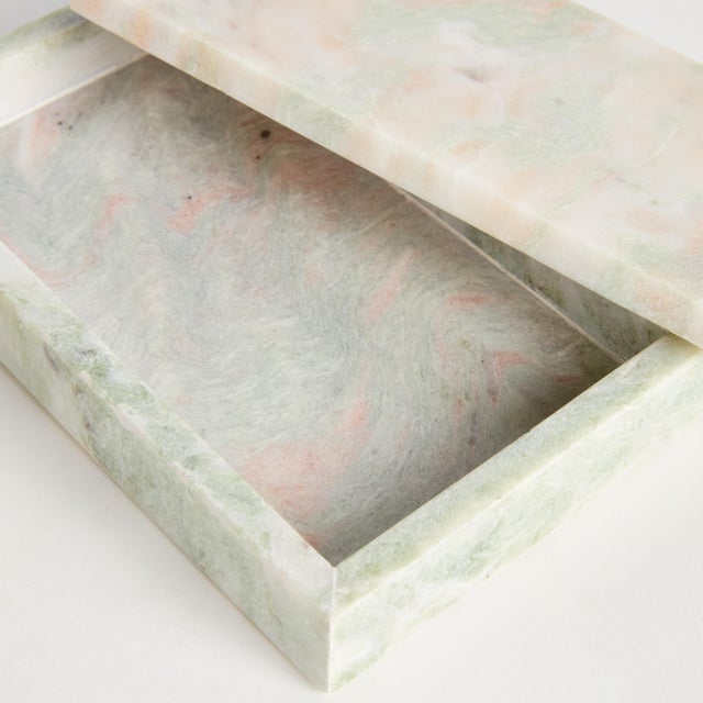 This lovely pair of marble trays are perfect as a catch all in the entry foyer, but versatile enough to dress up the...