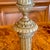 Pair of Louis XVI Period Candlestick Lamps With Marbleized Shades For Sale - Image 6 of 15