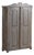 Rustic Painted Wooden Wardrobe For Sale
