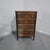Super Empire mahogany chest of four drawers of small proportions, gilt brass handles, escutions ad toes, baize lined...