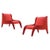 Textile Antropus Armchairs by Marco Zanuso for Cassina, Set of 2 For Sale - Image 7 of 8