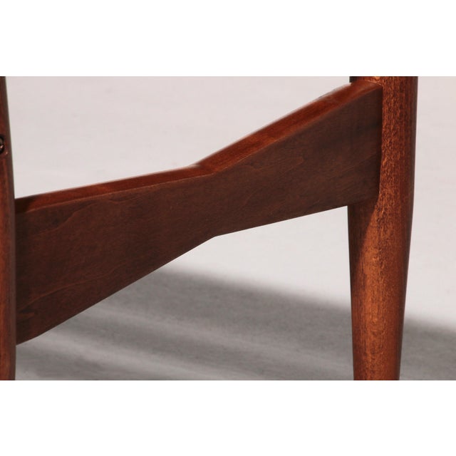 Walnut Bench by Gio Ponti for Fratelli Reguitti, 1950s For Sale - Image 9 of 11